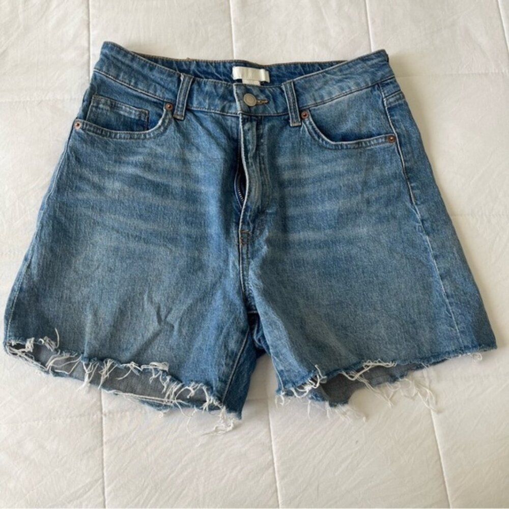 H&M Blue Women Jean Shorts Size 6